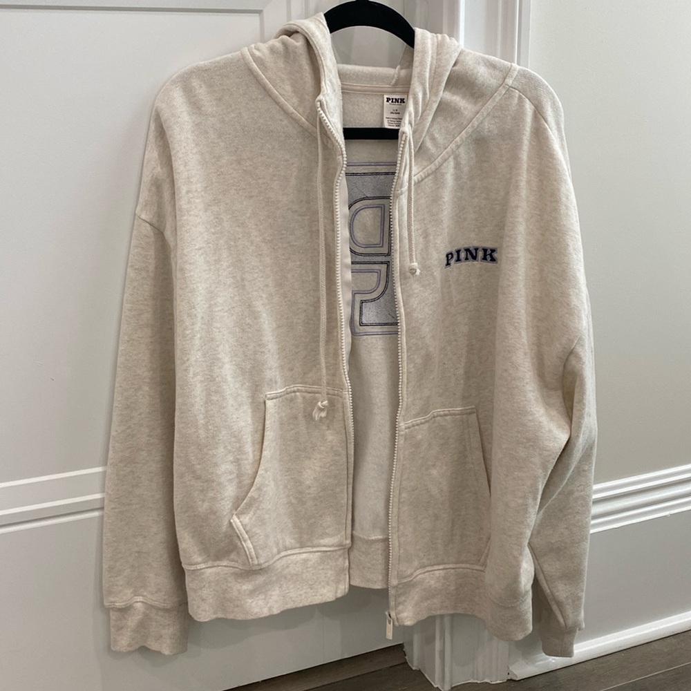 VICTORIAS SECRET PINK zip up hoodie